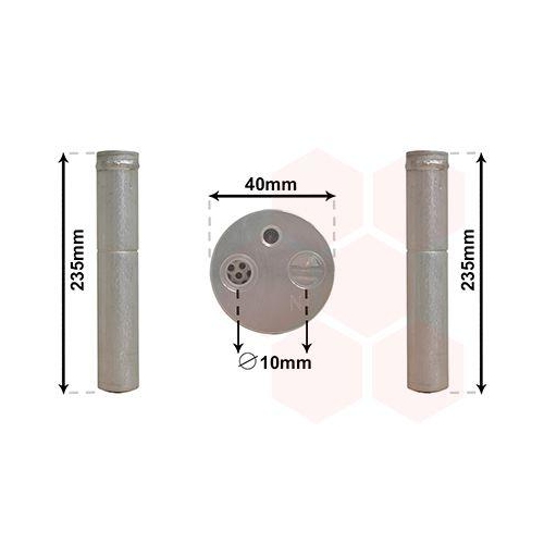 VAN WEZEL Trockner, Klimaanlage 5300D017