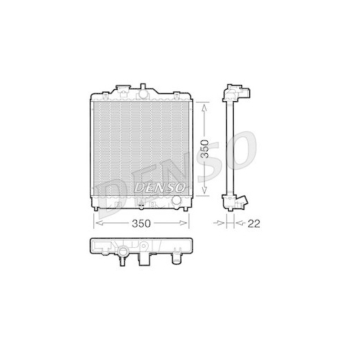DENSO K&uuml;hler, Motork&uuml;hlung DRM40003