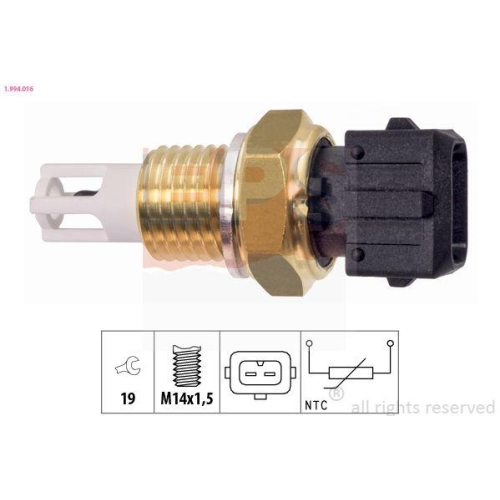EPS Sensor, Ansauglufttemperatur Made in Italy - OE Equivalent