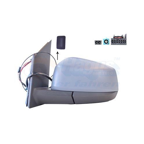 VAN WEZEL Au&szlig;enspiegel * HAGUS * 5707827