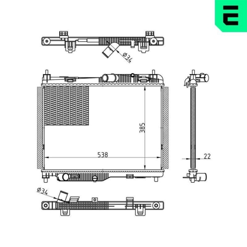 ERA K&uuml;hler, Motork&uuml;hlung 673335