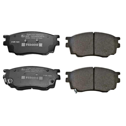 FERODO Bremsbelagsatz, Scheibenbremse PREMIER ECO FRICTION FDB1707