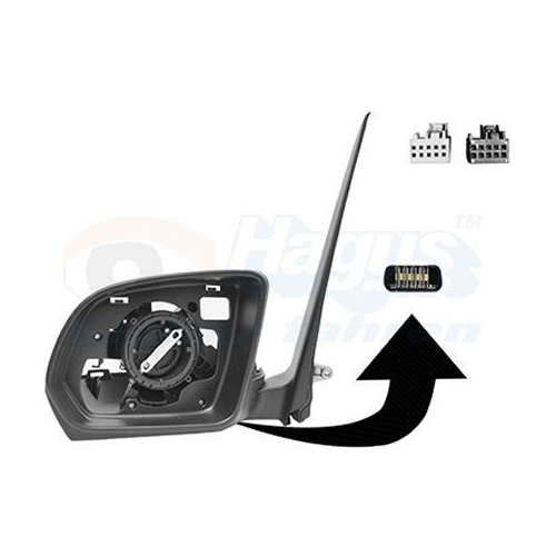 VAN WEZEL Au&szlig;enspiegel * HAGUS * 3082829