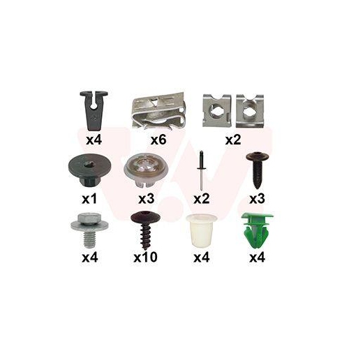 VAN WEZEL Montagesatz, Kotfl&uuml;gel 4908796