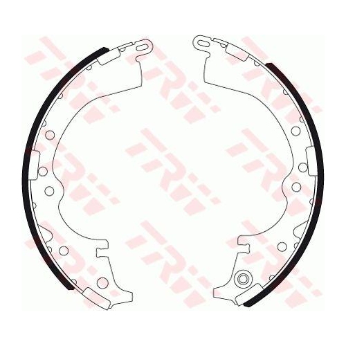 TRW Bremsbackensatz GS7333