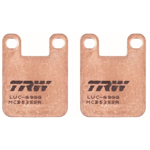 TRW Bremsbelagsatz, Scheibenbremse Sinter Sportive Scooter MCB535SR