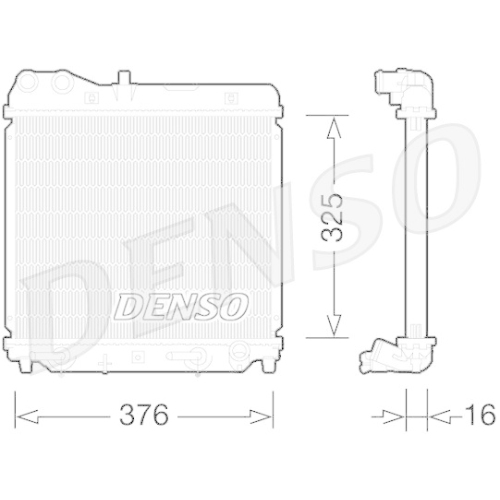 DENSO K&uuml;hler, Motork&uuml;hlung DRM40026