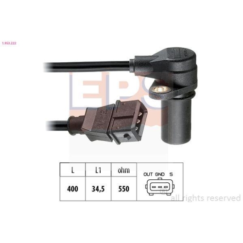 EPS Impulsgeber, Kurbelwelle Made in Italy - OE Equivalent 1.953.222