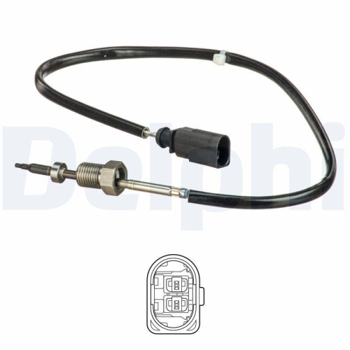 DELPHI Sensor, Abgastemperatur TS30168