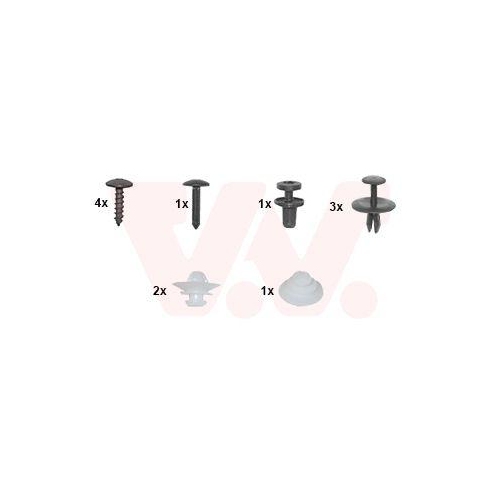 VAN WEZEL Montagesatz, Kotfl&uuml;gel 0969796