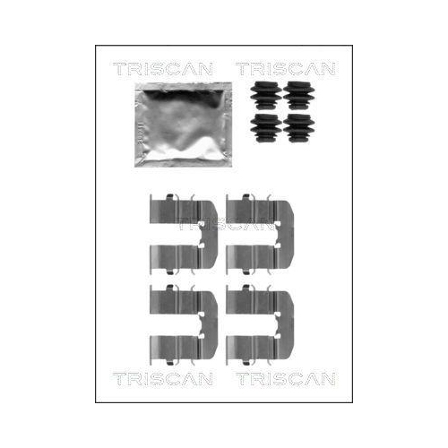 TRISCAN Zubeh&ouml;rsatz, Scheibenbremsbelag 8105 431631