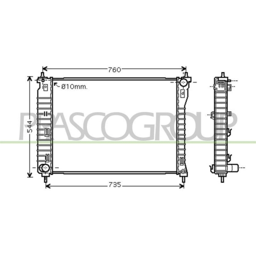 PRASCO K&uuml;hler, Motork&uuml;hlung PrascoSelection DW720R004