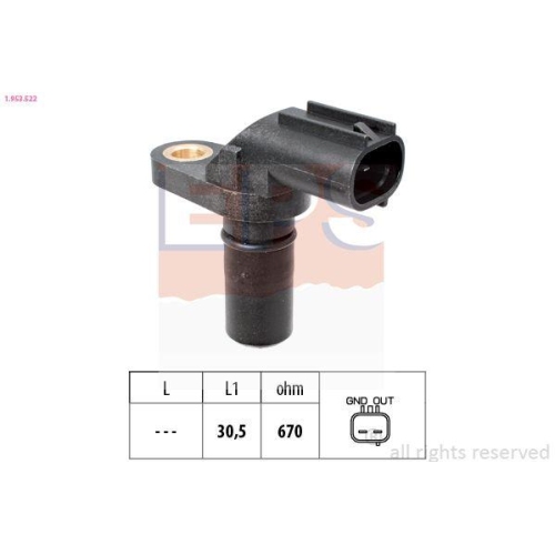 EPS Drehzahlsensor, Automatikgetriebe Made in Italy - OE Equivalent 1.953.522