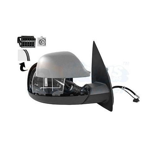 VAN WEZEL Au&szlig;enspiegel * HAGUS * 5789818