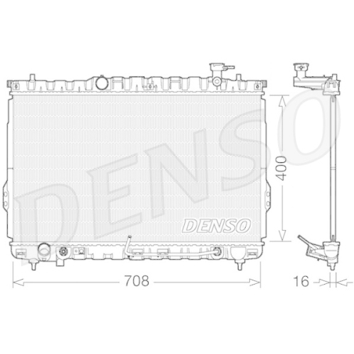 DENSO K&uuml;hler, Motork&uuml;hlung DRM41002