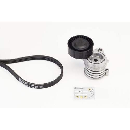 CONTINENTAL CTAM Keilrippenriemensatz 4PK863K1