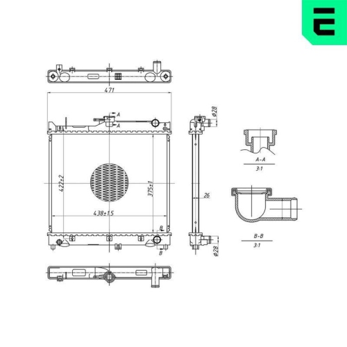 ERA K&uuml;hler, Motork&uuml;hlung 673080