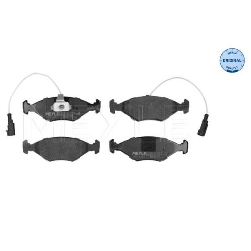 MEYLE Bremsbelagsatz, Scheibenbremse MEYLE-ORIGINAL: True to OE. 025 232 2018/W