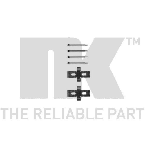 NK Zubehörsatz, Scheibenbremsbelag 7933009