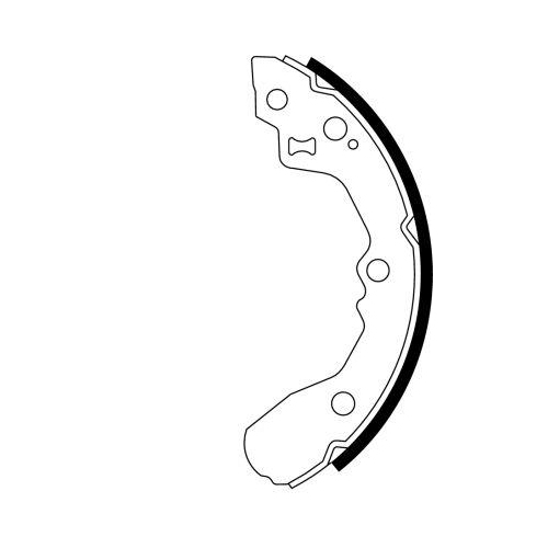 TEXTAR Bremsbackensatz 91061200