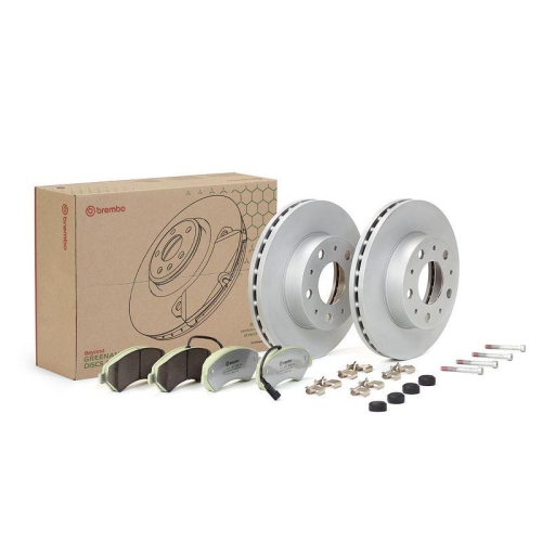 BREMBO Bremsensatz, Scheibenbremse BEYOND LINE - Greenance KT 10 048