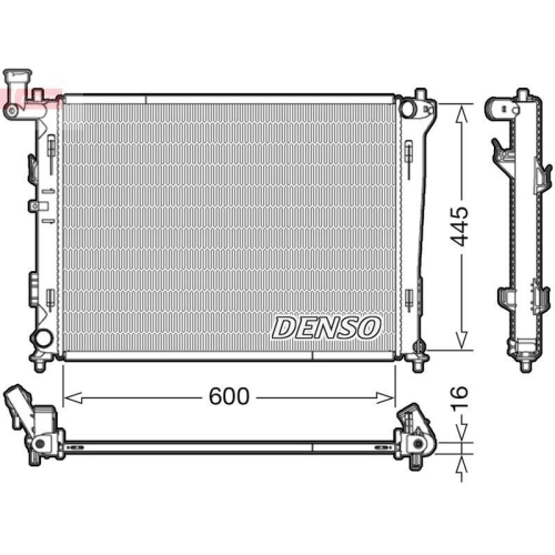 DENSO K&uuml;hler, Motork&uuml;hlung DRM41004