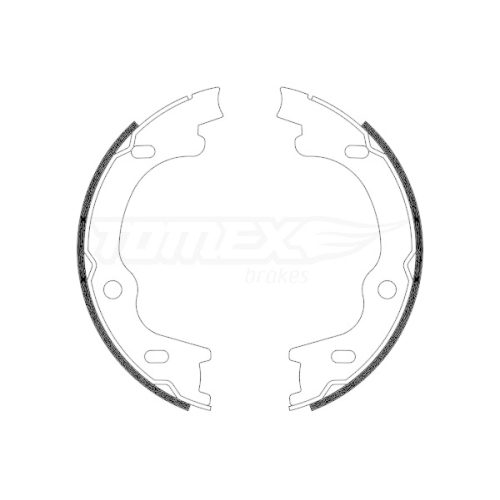 TOMEX Brakes Bremsbackensatz TX 23-38