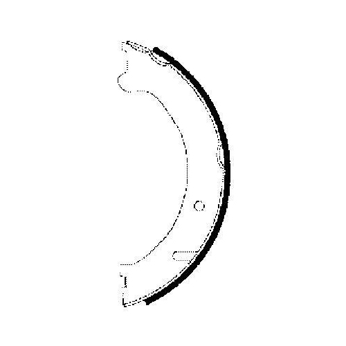 TEXTAR Bremsbackensatz, Feststellbremse 91062200