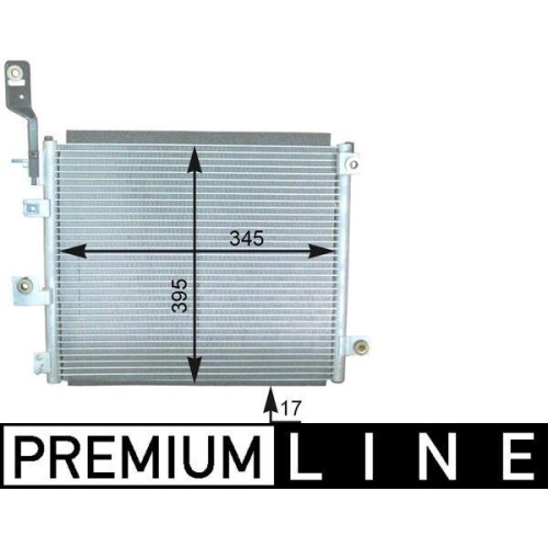 MAHLE Kondensator, Klimaanlage BEHR *** PREMIUM LINE *** AC 432 000P