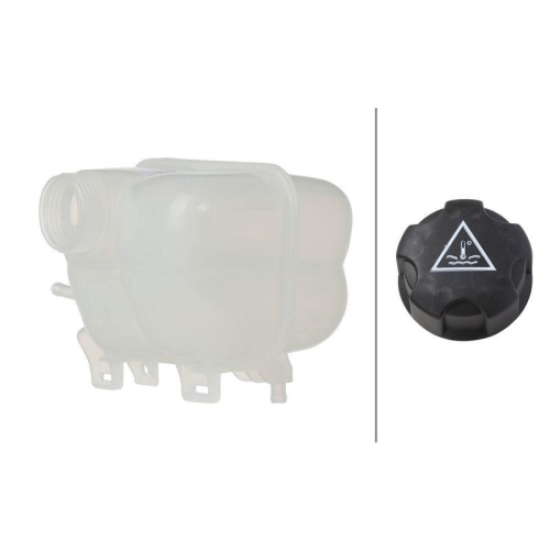 HELLA Ausgleichsbeh&auml;lter, K&uuml;hlmittel >>> Easy2Fit <<< 8MA 366 365-121