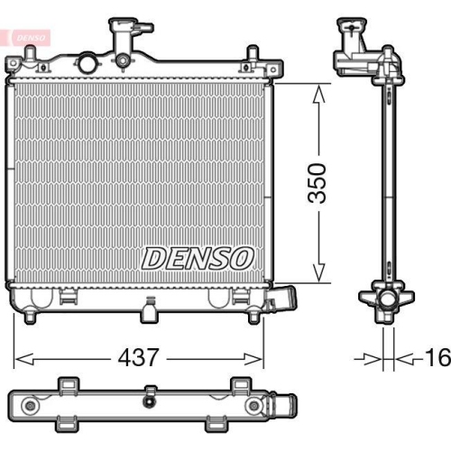 DENSO K&uuml;hler, Motork&uuml;hlung DRM41009