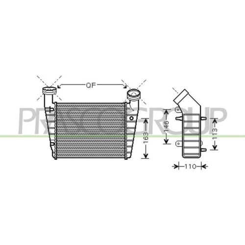 PRASCO Ladeluftk&uuml;hler PrascoSelection SK418N004