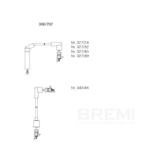 BREMI Z&uuml;ndleitungssatz 300/707