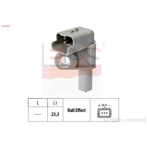 EPS Sensor, Nockenwellenposition Made in Italy - OE Equivalent 1.953.632