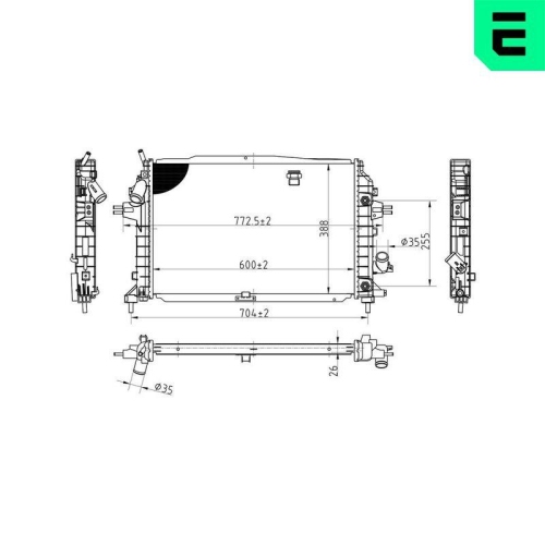 ERA K&uuml;hler, Motork&uuml;hlung 673196