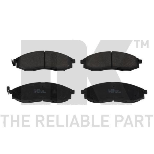 NK Bremsbelagsatz, Scheibenbremse 222260