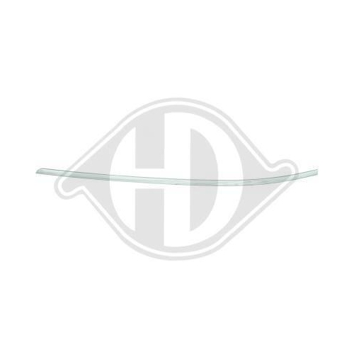 DIEDERICHS Zier-/Schutzleiste, Stoßfänger 1681162