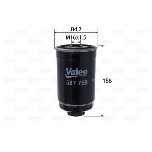 VALEO Kraftstofffilter 587759