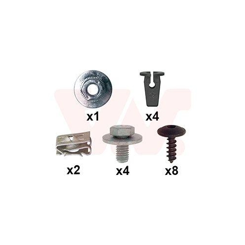 VAN WEZEL Montagesatz, Kotfl&uuml;gel 7624796