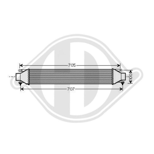 DIEDERICHS Ladeluftk&uuml;hler DIEDERICHS Climate DCA1034