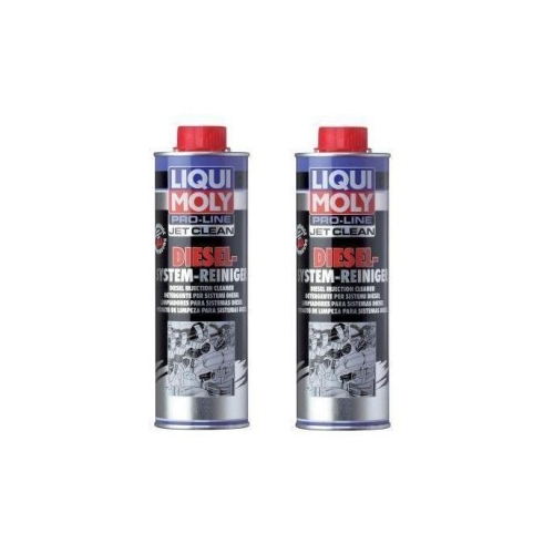 2x Pro-Line JetClean Diesel-System-Reiniger Ablagerung 500ml LIQUIMOLY 5154