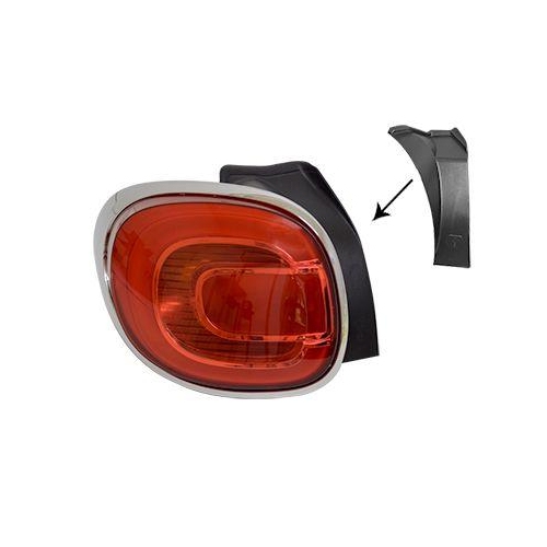 VAN WEZEL Heckleuchte 1609923