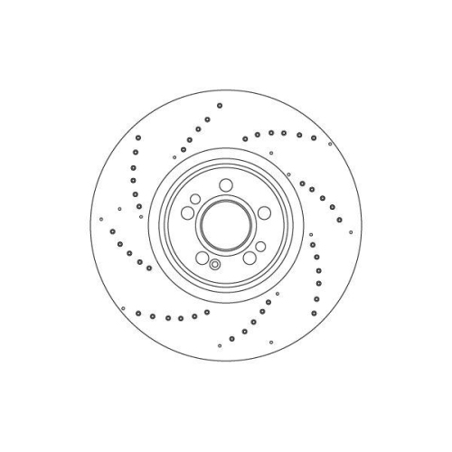 TRW Bremsscheibe TRW SINGLE DF4598S