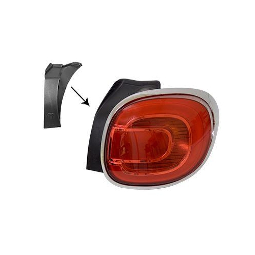 VAN WEZEL Heckleuchte 1609924