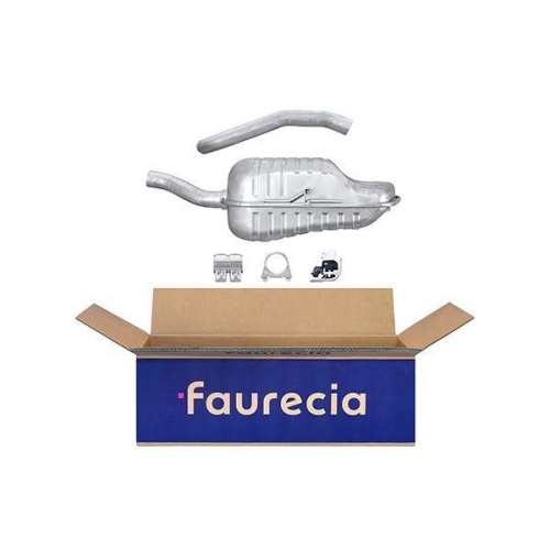 HELLA Endschalld&auml;mpfer Easy2Fit &ndash; PARTNERED with Faurecia 8LD 366 034-701