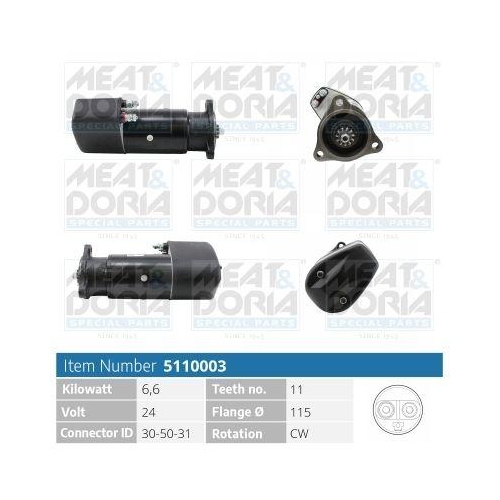 MEAT & DORIA Starter 5110003