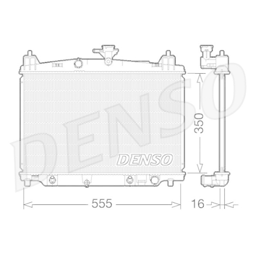 DENSO K&uuml;hler, Motork&uuml;hlung DRM44018