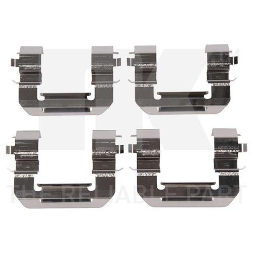 NK Zubehörsatz, Scheibenbremsbelag 79361776