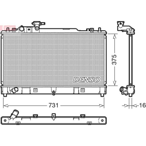 DENSO K&uuml;hler, Motork&uuml;hlung DRM44036