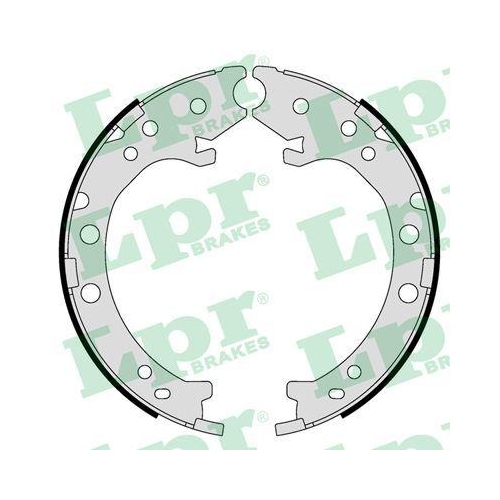 LPR Bremsbackensatz, Feststellbremse